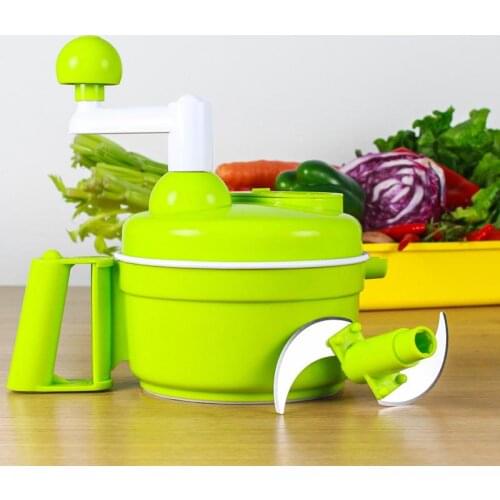 Multi-function Kitchen Manual Meat Mincer Grinder Vegetable Chopper Cutter Food Processor Tools
