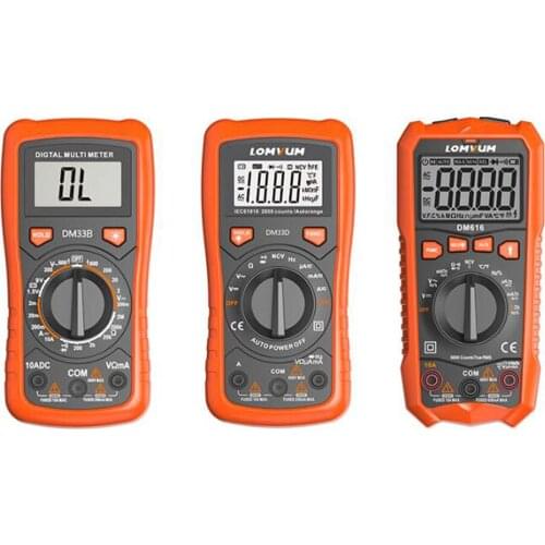 Multimeter Digital Capacitance Voltage Mini Measurement Tester Automatic Range Profisional LCR Meter With Universal Needle Tip