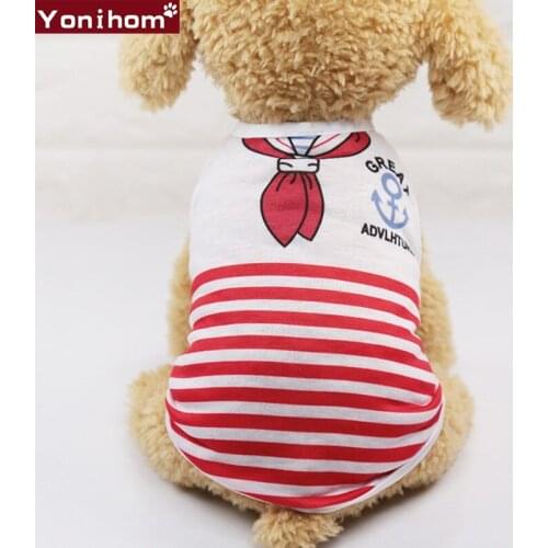 Cartoon Cheap Dog Clothes for Small Dogs Summer Pet Clothes Clothing for Dogs Chihuahua Yorkshire Dog Jackets and Coats Vest