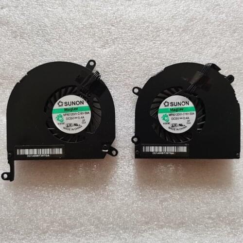 PAIR New laptop cpu&gpu cooling fan for Apple MACBOOK PRO A1286 MC371 MC372 MC373