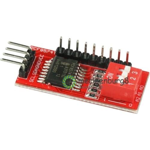 PCF8574 PCF8574T I / O for I2C IIC Ports and Connectors Interface Support Cascading Extended Module for Arduino Expansion Board