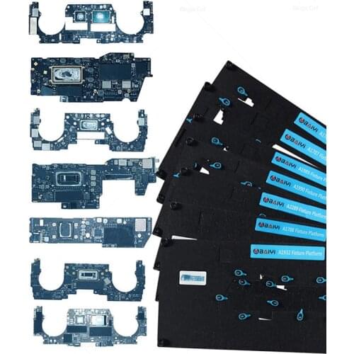 BaiYi Mac Board Fixture For MacBook Pro Motherboard PCB Clamp Holder Logic Board IC Chip Soldering Maintenance Platform