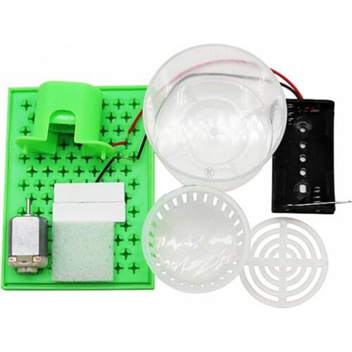 Self-made Spin Dryer Easy to Assembly Production Invention Materials ABS Spin Dryer Model Experimental Equipment for Student Toy