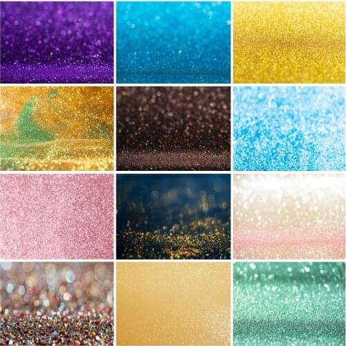 SHENGYONGBAO Glitter Star Polka Dot Light Bokeh Photography Backdrop Birthday Party Baby Child Photo Background 210330TGZ-01