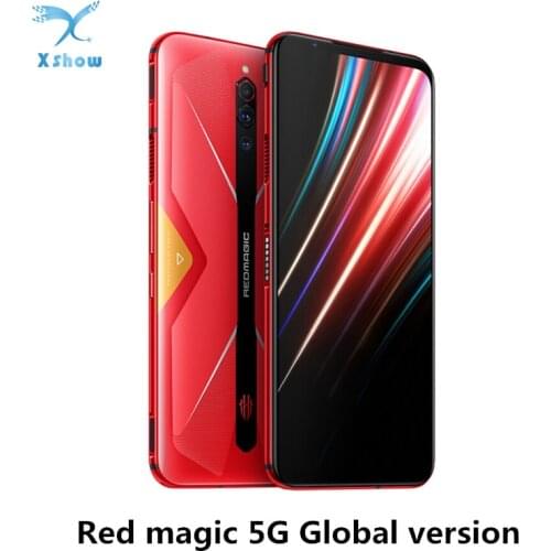Global version Nubia Red Magic 5G Mobile Phone 6.65" AMOLED NFC Snapdragon865 Smartphone 4500mAh Rear Camera 64MP Game phone