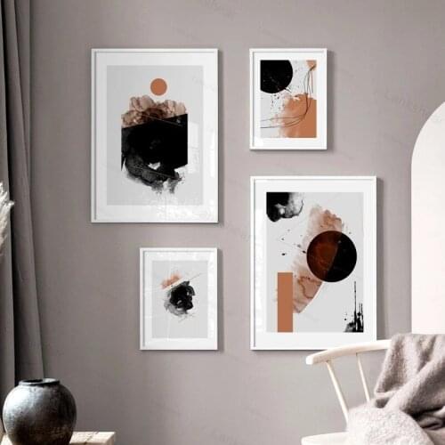 Modern Simplicity of Abstract Wall Art Canvas Painting Line Nordic Canvas Posters and Prints Wall Pictures for Living Room Decor