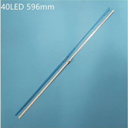 100% New 2pcs/Kit LED strips for SAMSUNG 55 TV UE55NU UE55RU BN96 45913A STS550AU9 AOT 55 NU7300 NU7100 2X40 3030C d6f 2d1 20S2P