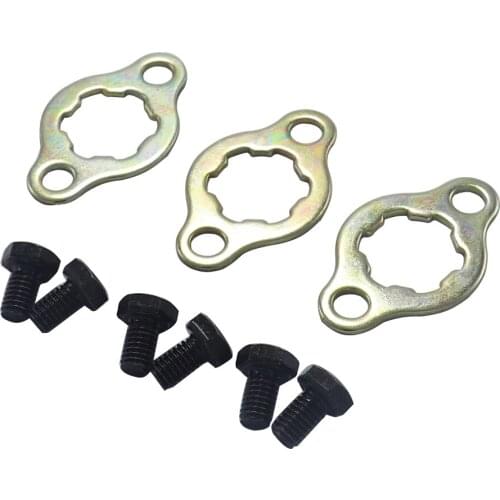 17mm 20mm Front Engine 420# 428# Chain Sprocket Retainer Plate Locker Gasket Screw