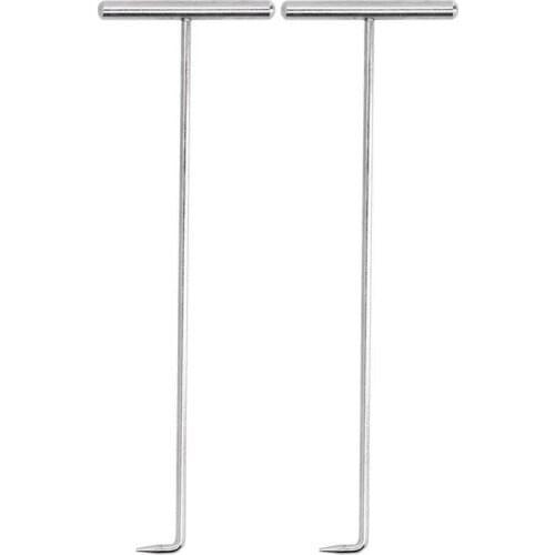 2pcs Speedometer Extractor Pulling Hook Removal Stainless Steel Hand Tool Fit for Mercedes-Benz R107 W107 W114 W202