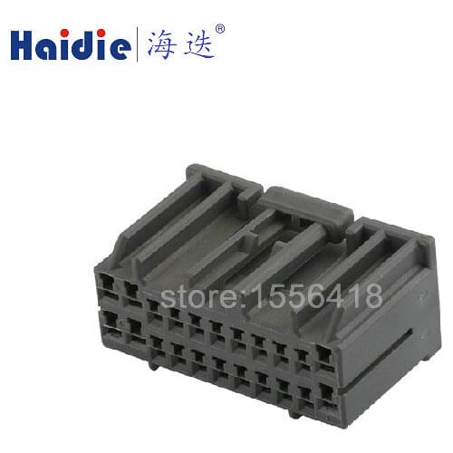 2sets 22pin auto electrical housing plug 22way plastic wiring unsealed connector with pins 917989-6