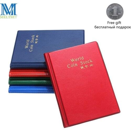 10 Pages 120 Pockets album for Coins Collection Book Home Coins photo album Plastic Coin Holders for Collector Gifts Supplies