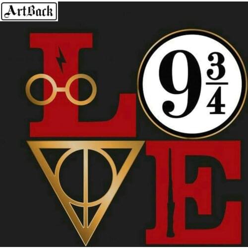 5d diy diamond painting love pattern full square handmade crafts 3d round rhinestone diamond cross stitch wall sticker