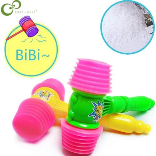 BB Rattle Hammer Percussion Rattle Hammer Sound Hammer Percussion with Sound New Strange Toy Gift Sound WYW