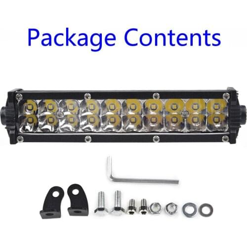 Parts LED Light Bar Shockproof Waterproof 12V Auto Car Dustproof Fog Lamp