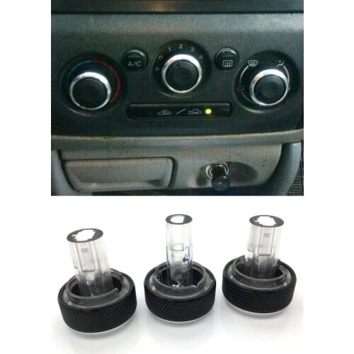 For Mazda 323 Allegro Familia 626 protege Haima Happin Family Air Conditioning Knob Aluminum Alloy AC Knob Heat Control Button