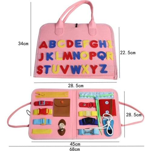 1Set Montessori Toys Fine Motor Training Self-care Ability Early Educational Toy