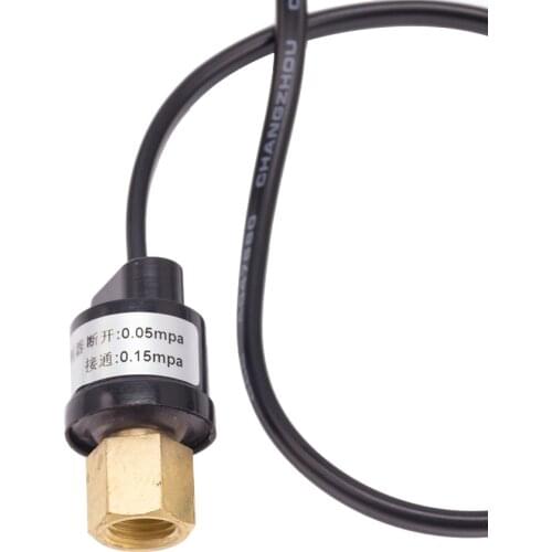 Air conditioner pressure sensor controller 1/8npt 0.02mpa break off switch with line refrigerator heat pump replacement part