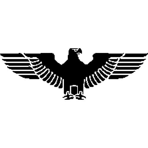 Creative Car Stickers German Eagle Car Window Accessories Vinyl for Volkswagen Polo Golf Audi A4 Q3 JDM Motorcycle Car Styling