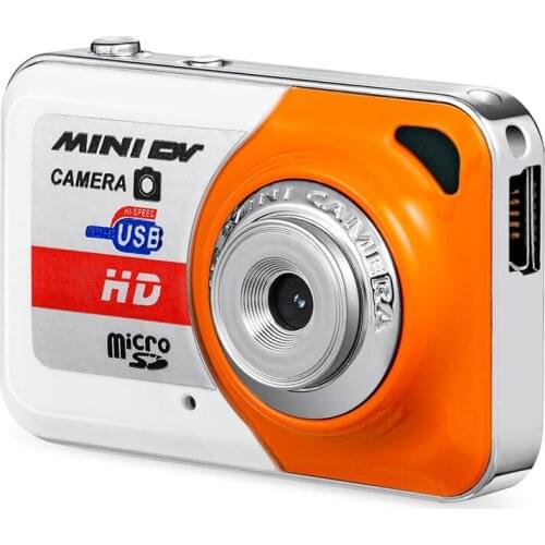 Mini HD Camera X6 Portable Mini High Denifition Digital Camera Mini DV with Mic for Record Video Take Pictures