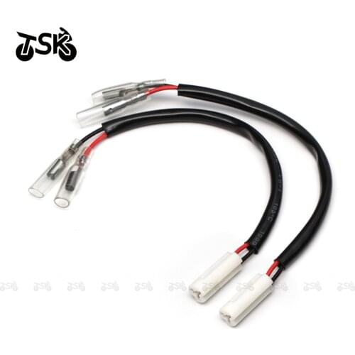 Motorcycle accessories Turn Signal Wiring Harness Connectors Adapter Plug For YAMAHA R6