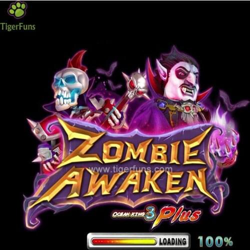 The popular Zombie awaken fishing game board for fish game table/ mounting apparatus ready PTI Apex 7400