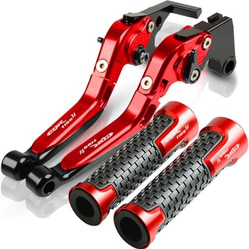 For Honda CBR1100XX BLACKBIRD CBR 1100 XX 1997-2007 2006 Motorcycle Adjustable Foldable Brake Clutch Lever Handle Hand Grips Set