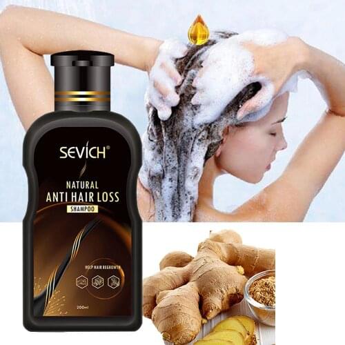 Sevich Anti Hair Loss Shampoo Ginger Hair Growth Shampoo for Hair Professional Shampoo Bar Hair Loss Treatment Hair Care 200 ml