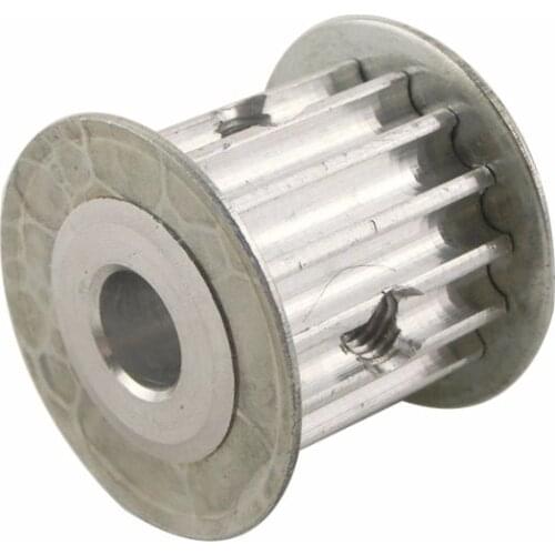 Aluminum Alloy HTD 5M Type 12T 12 Teeth Timing Belt Pulleys 8mm Inner Bore 5mm Pitch 16mm Belt Width Synchronizing Pulleys