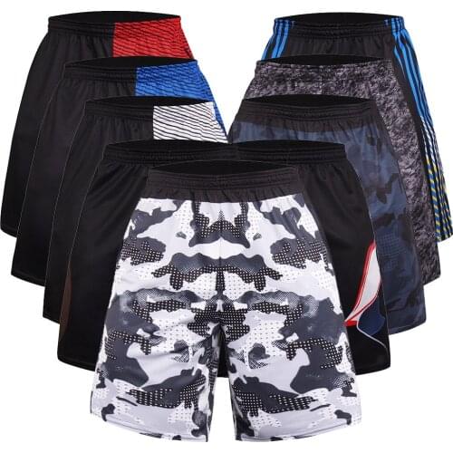 Crossfit Gym Running Mens Shorts Color Summer Fitness Jogging Sports Short Basketball Training Sports Workout Short Pants