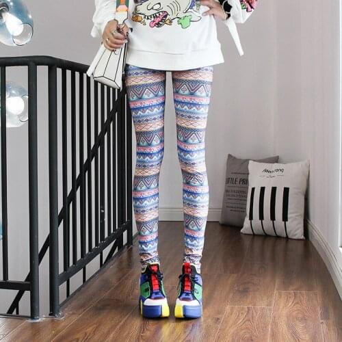 Sports Womens Clothing Leggings Fashion Yoga Stretchy Black Pants High Rise Leggings Punk Rave