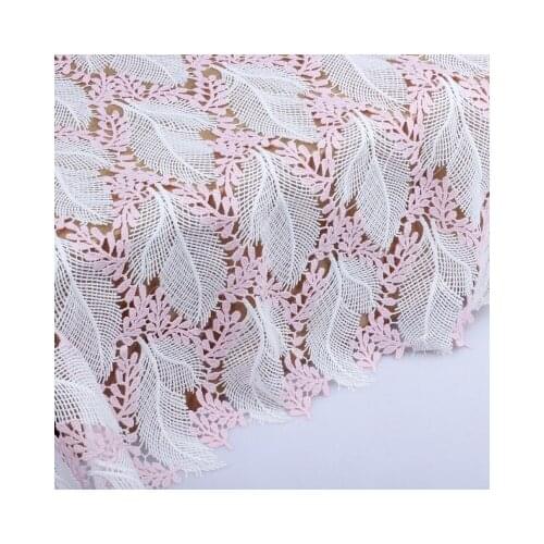 Heavy openwork embroidery applique new 3D stereoscopic handmade diy soluble lace wedding dress fabric