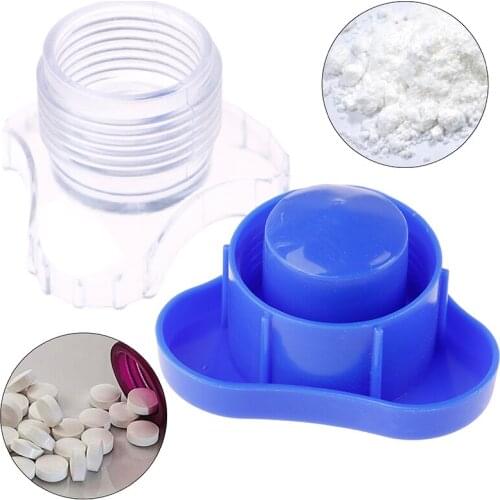 1pcs Pill Pulverizer Tablet Grinder Medicine Cutter Crusher & Storage Box Crush Medicine Specially Designed Children
