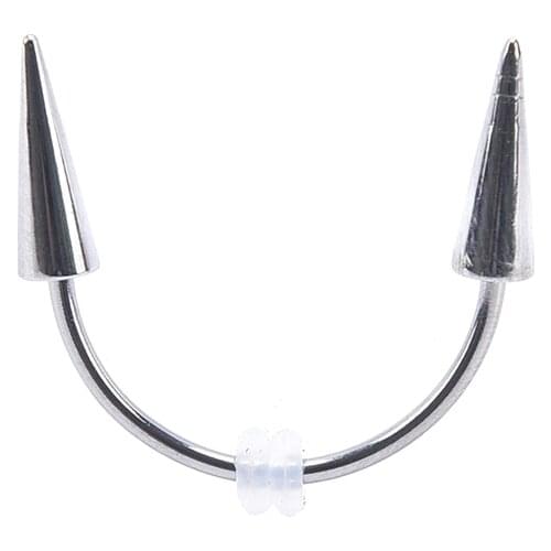 1pc Lip Tiger Teeth Nail Vampire Body Piercing Jewelry DIY Funny Cosplay Tooth Decoration Piercing Jewelry