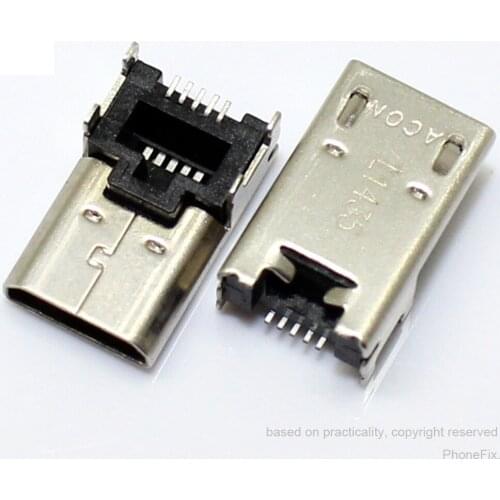 10pcs/lot GENUINE Micro USB Charging DC Socket Port for Asus Transformer Book T100T T100TA