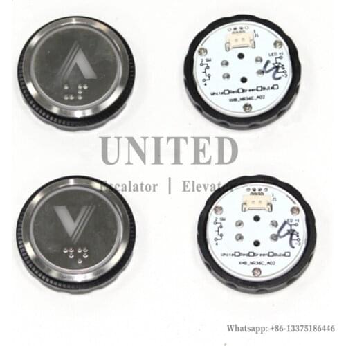 10pcs UNITED Elevator Call Button BR36D XHB-NR36C-A02