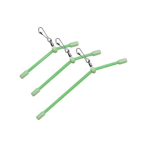 5pcs/bag Fishing Hooked Balance plastic head Snaps with Strong pin Sea Hook Lure Connector Fishing Line