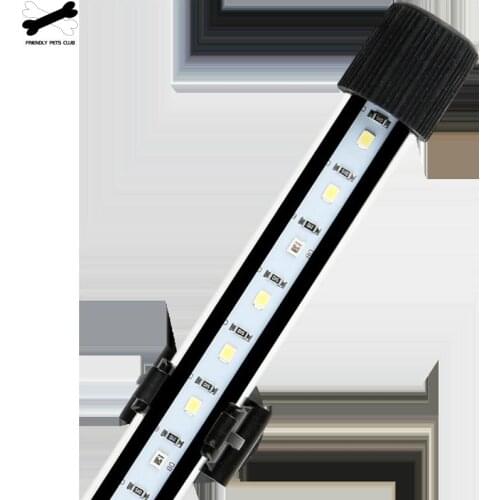 Aquarium Light Led 8Colors Dimmable Led Fish Tank Light Underwater Fish Lamp Aquariums Decor Lighting Plant Lamp 19-49cm