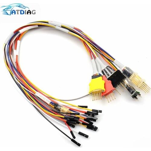 Without Soldering Pins Probe Adapters for in-circuit ECU Cables Works ECU For Xprog/IPROG IPRIOG+ Programmer
