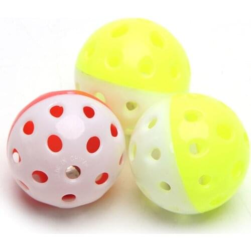 Pet Parrot Toy Bird Hollow Bell Ball For Parakeet Cockatiel Chew Fun Cage Toys
