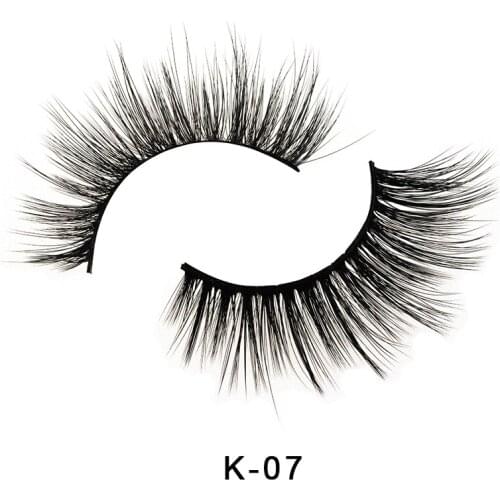 Crown Lashes factory outlet handmade 3d faux mink silk false eyelashes custom lables and boxes