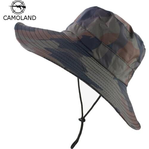 Women Bucket Hat Summer UV Protection Casual Panama Hat Military Hiking Tactical Boonie Hat Outdoor Sun Hat Fishing Beach Cap