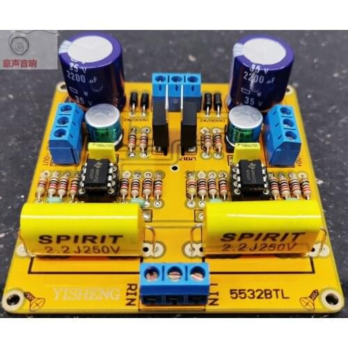 Front Phase Inversion / Unbalanced Rotating Balance Output / RCA to XLR / BTL Board / Kit