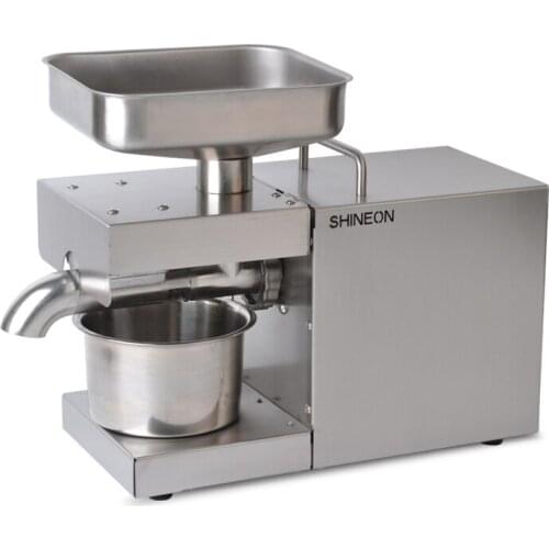 Fully automatic Household Commercial use Oil press Hot and cold pressed 304 stainless steel Flaxseed Peanut oil Soybean oil