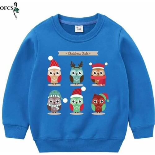 Childrens sweater Winter Keep Warm Teenagers Clothes boy and girl cartoon Animal print shirt baby Casual Cotton Knit pullovers