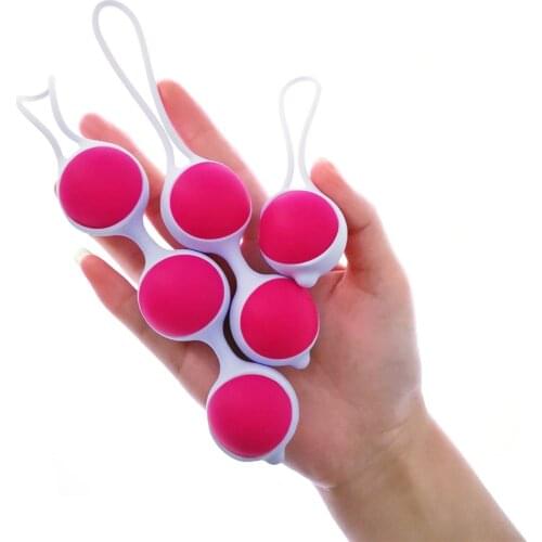 Geisha Balls Vaginal Balls Kegel Muscle Tight Exercise Vibrator Vaginal Clit Massager Balls Adults Sex Toys For Women