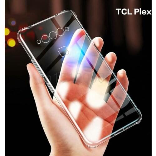 For TCL Plex Case Silicone Cover Slim Transparent Phone Protection Soft For TCL Plex T780H 6.53"