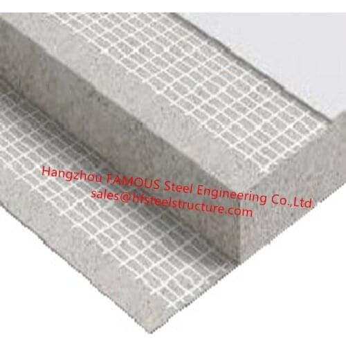High Density Waterproof MgO Sulfate Board Fire Resistence Cement Fiber Glass Reinforced Magnesium Oxide Panel