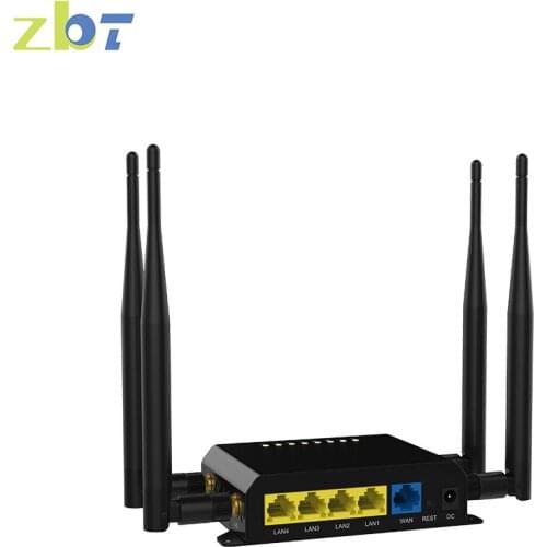 Zbt we826-t long range 4g modem lte router wifi with sim card slot