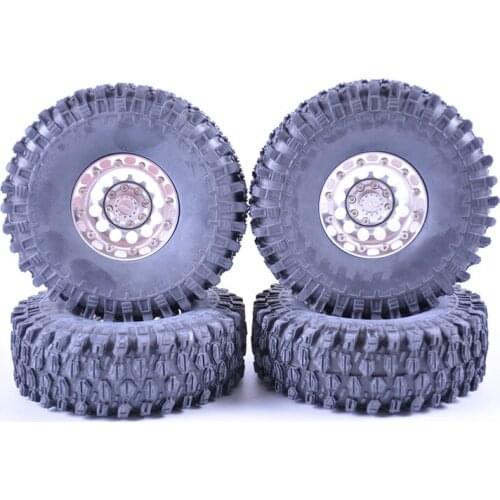 1.9 inch CNC machining wheel tire assembly for Traxxas Axial limbing car