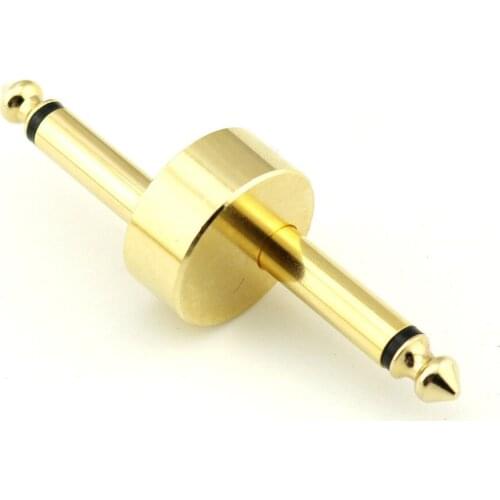 10pcs 6.35mm 1/4" Guitar Effect Pedal Convert Connector Plug Solder Patch Adapter Plug